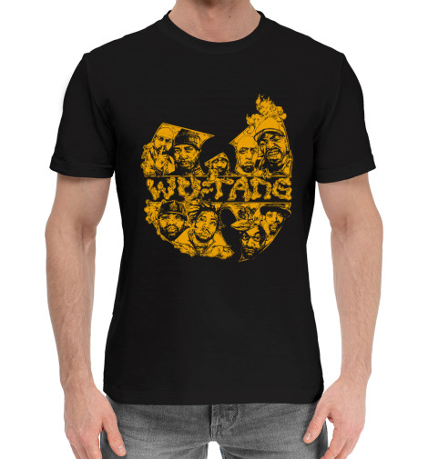 

Мужская хлопковая футболка Wu-Tang Clan