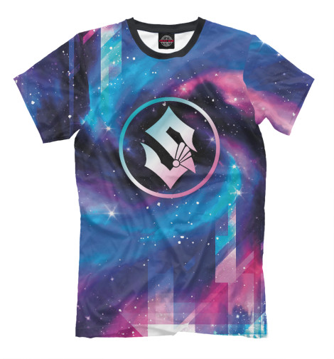 

Мужская футболка Sabaton Неоновый Космос