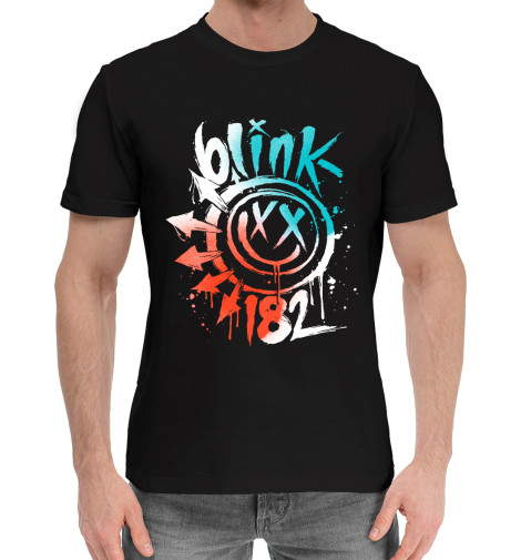 

Мужская хлопковая футболка Blink 182