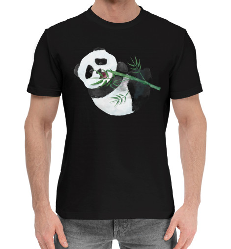 

Мужская хлопковая футболка Панда