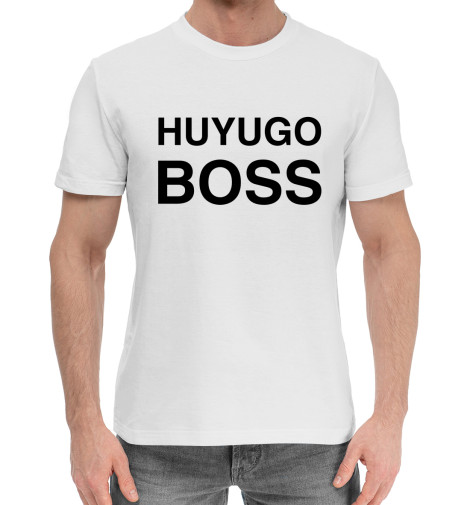 

Мужская хлопковая футболка Hugo Boss