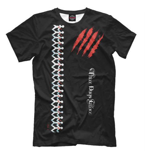 

Мужская футболка Three Days Grace