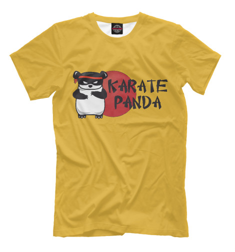 

Мужская футболка Karate Panda