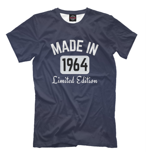 

Мужская футболка Made in 1964