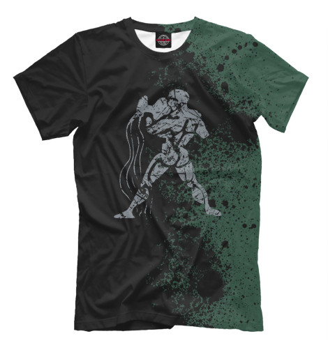 

Мужская футболка Aquarius Zodiac