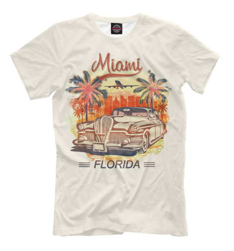 

Мужская футболка Ретро автомобиль