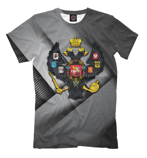 

Мужская футболка Символика РФ (металлик)