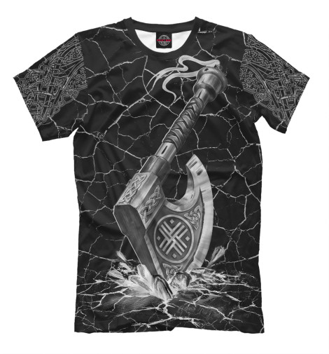 

Мужская футболка Боевой славянский топор