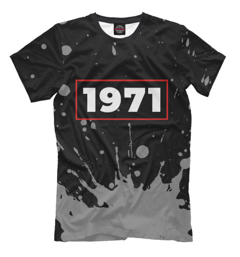 

Мужская футболка 1971 - в красной рамке