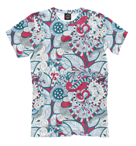 

Мужская футболка Цветы