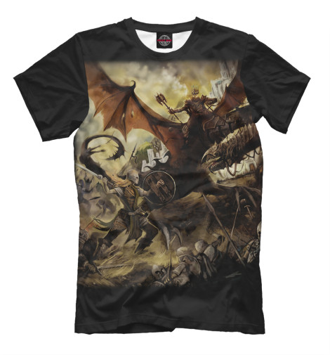 

Мужская футболка Битва с Назгулами