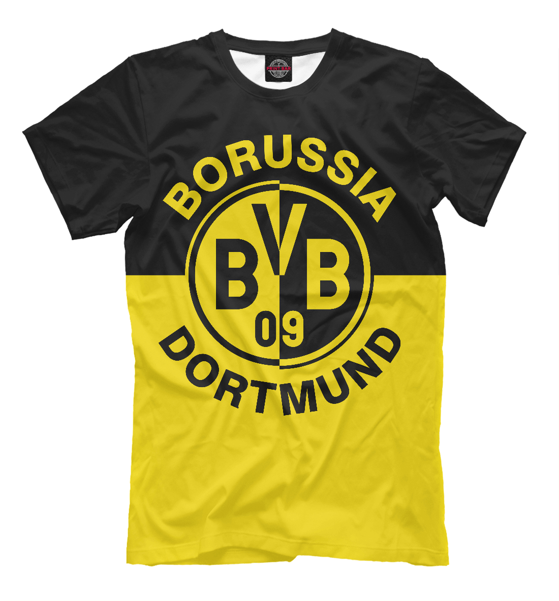 Женская футболка с принтом Боруссия Дортмунд