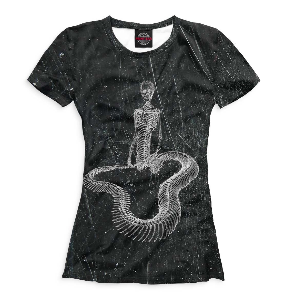Женская футболка Skeleton