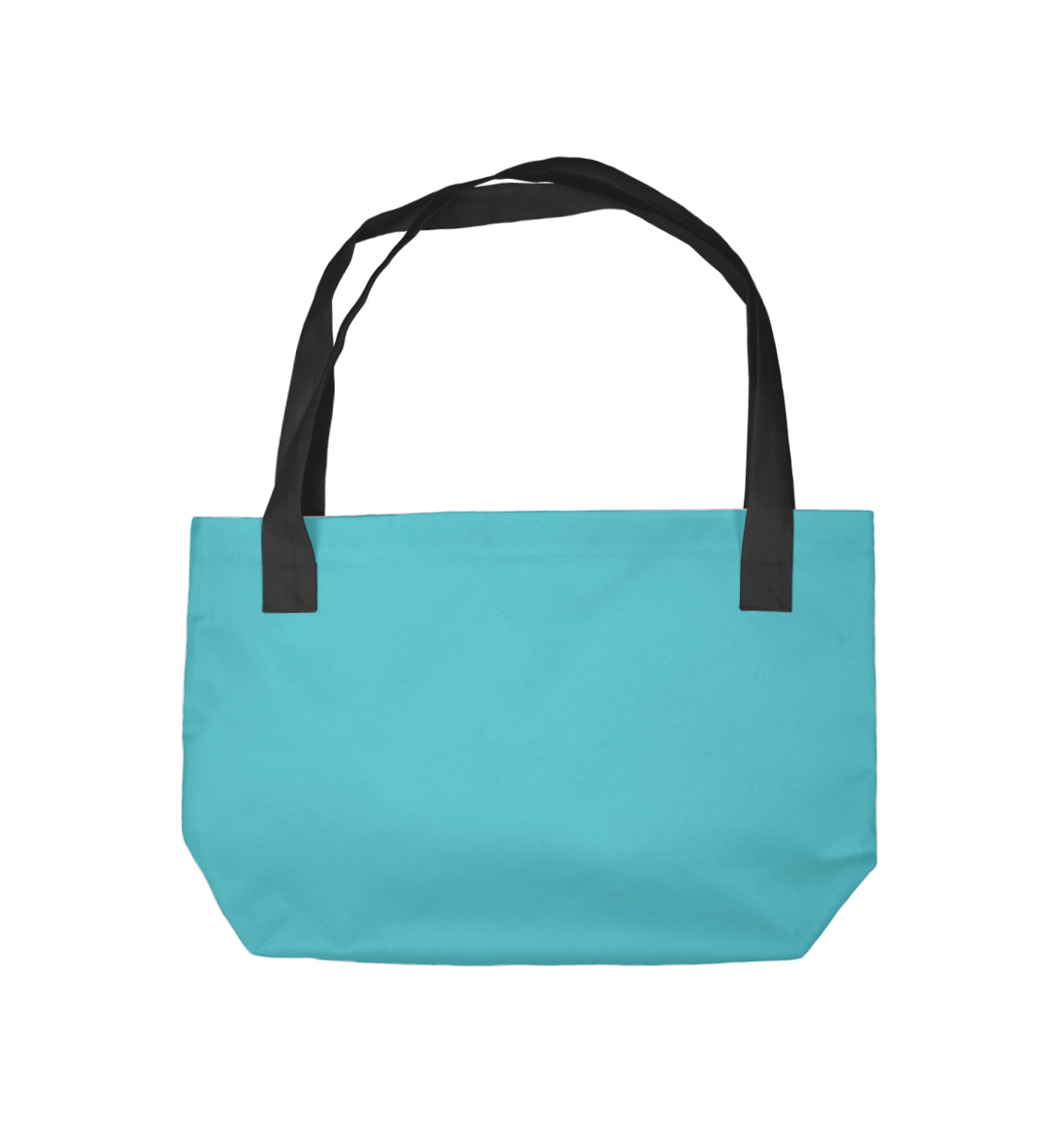 Пляжная сумка с принтом Кунг-Фу Панда  - фото 2-спина