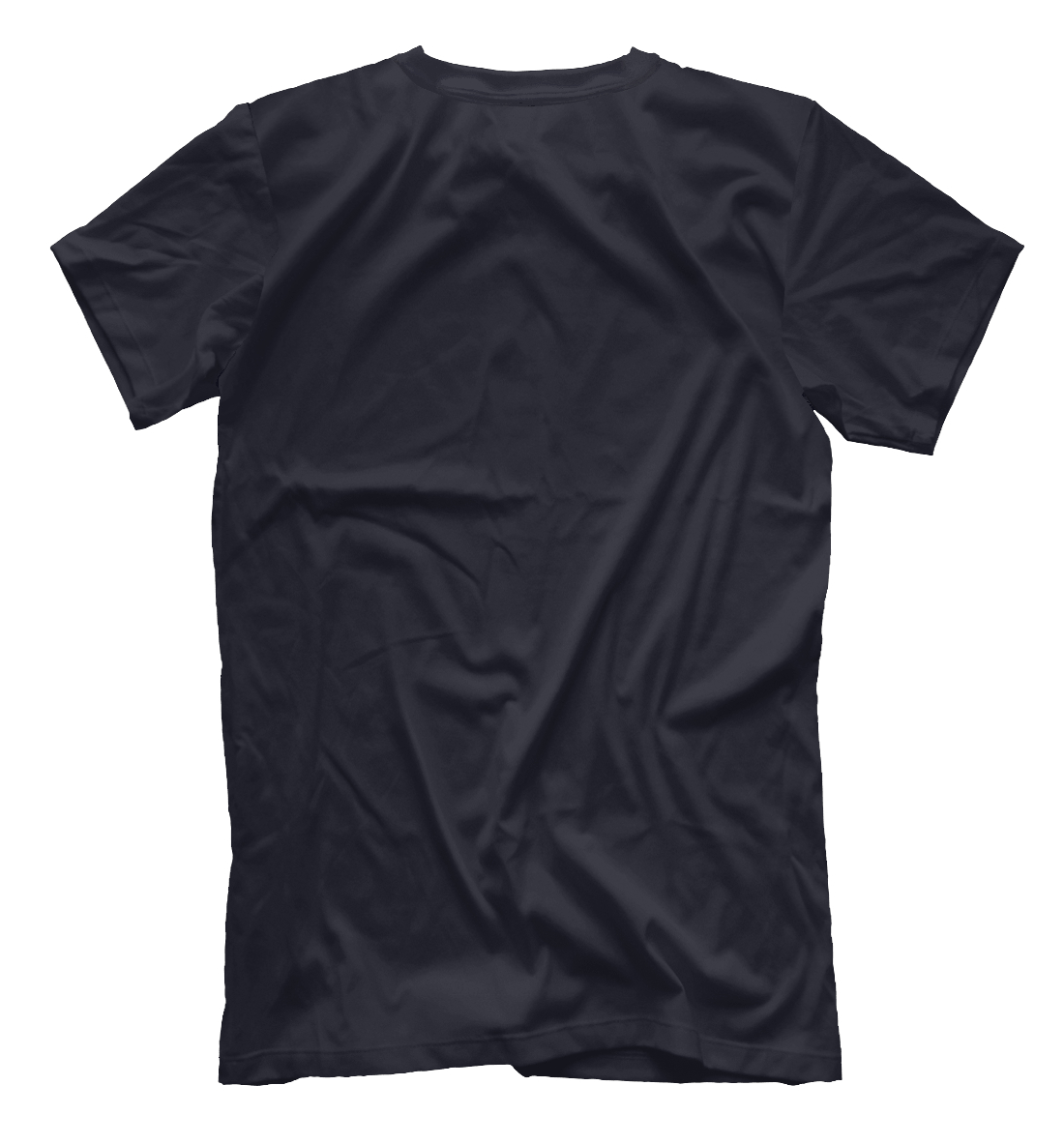 Мужская футболка с принтом Лионель Месси  - фото 2-спина