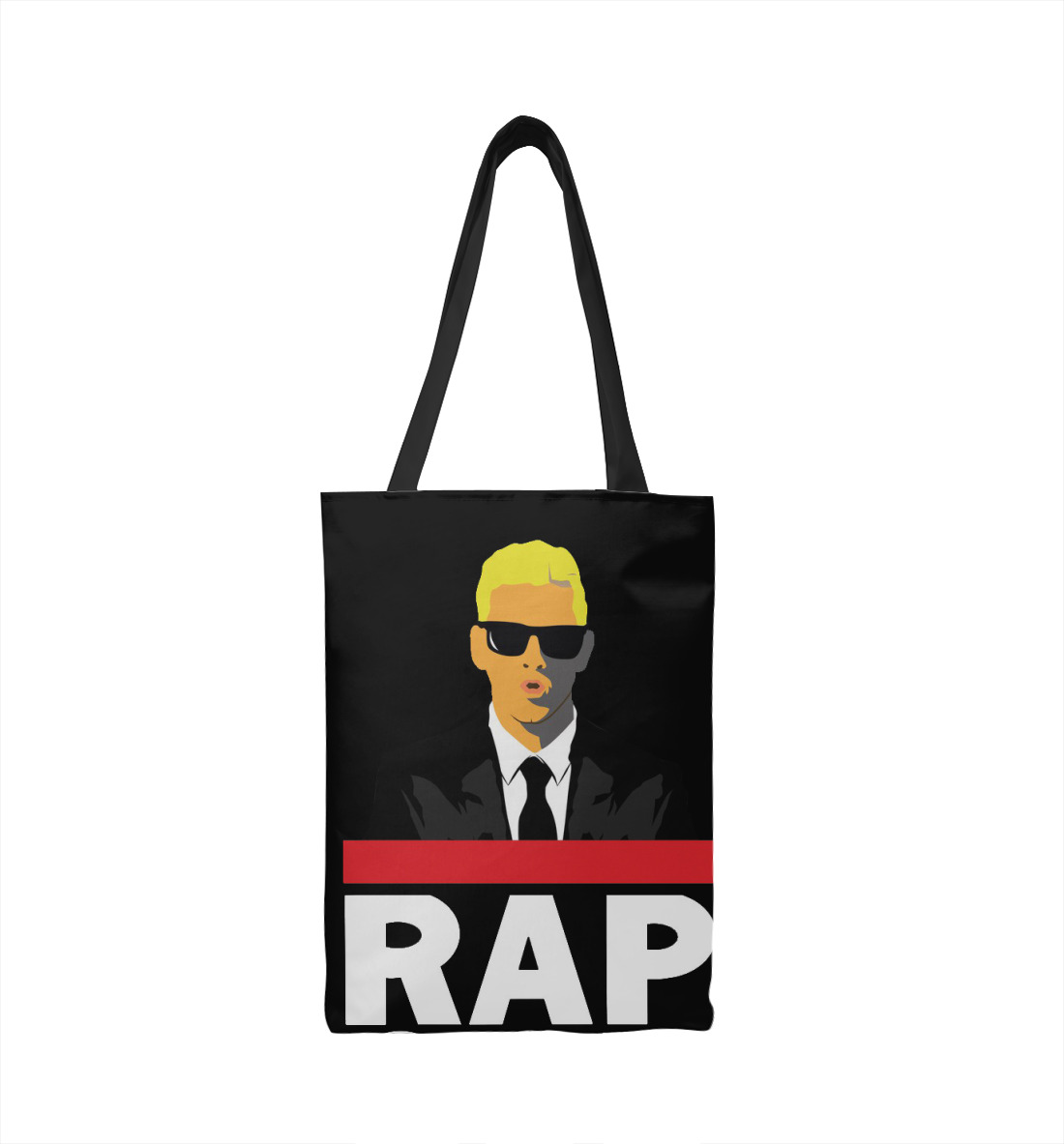 Сумка-шоппер с принтом Eminem Rap God