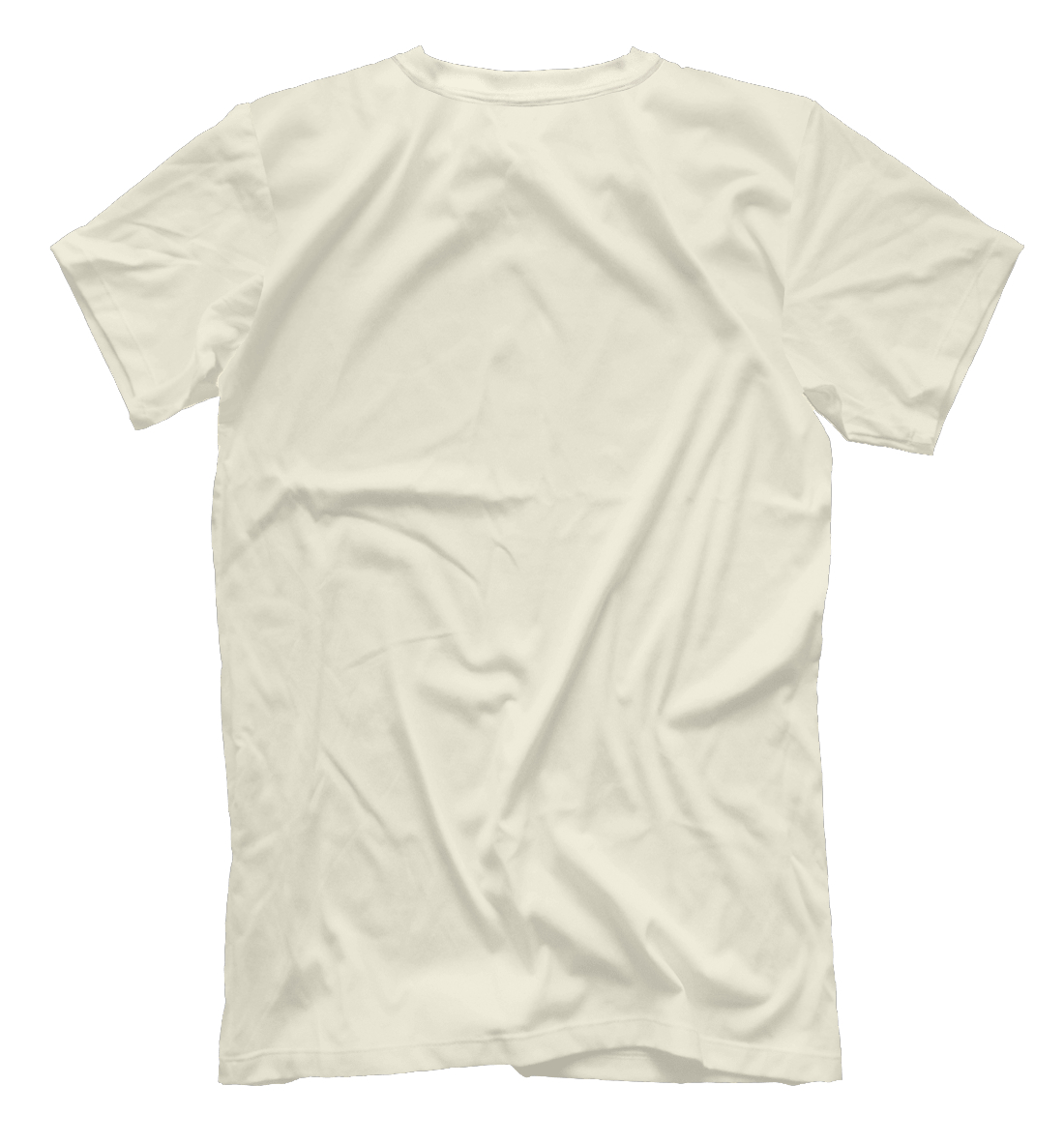 Мужская футболка с принтом Девушка с рапирой  - фото 2-спина