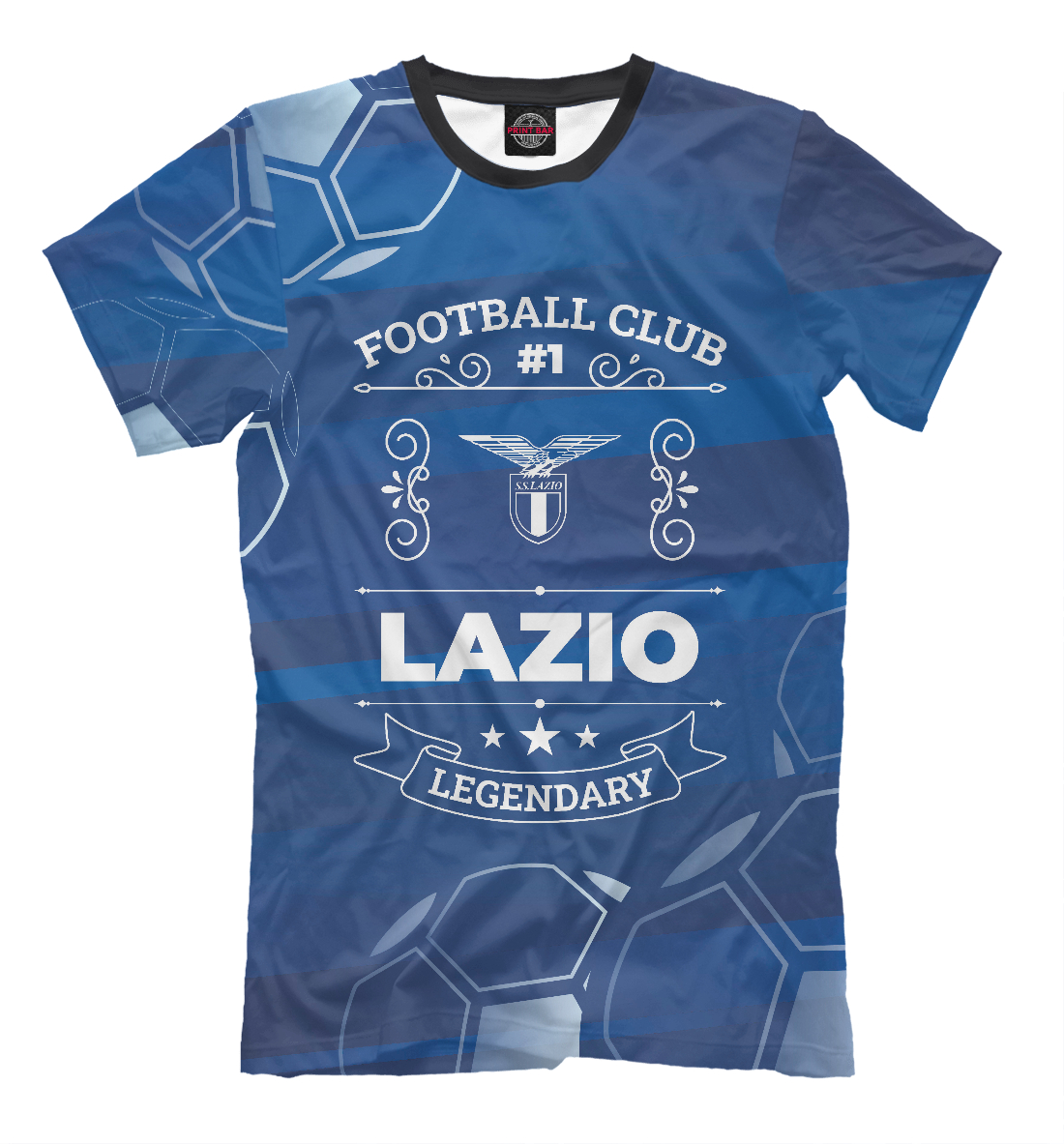 Женская футболка с принтом Lazio FC #1