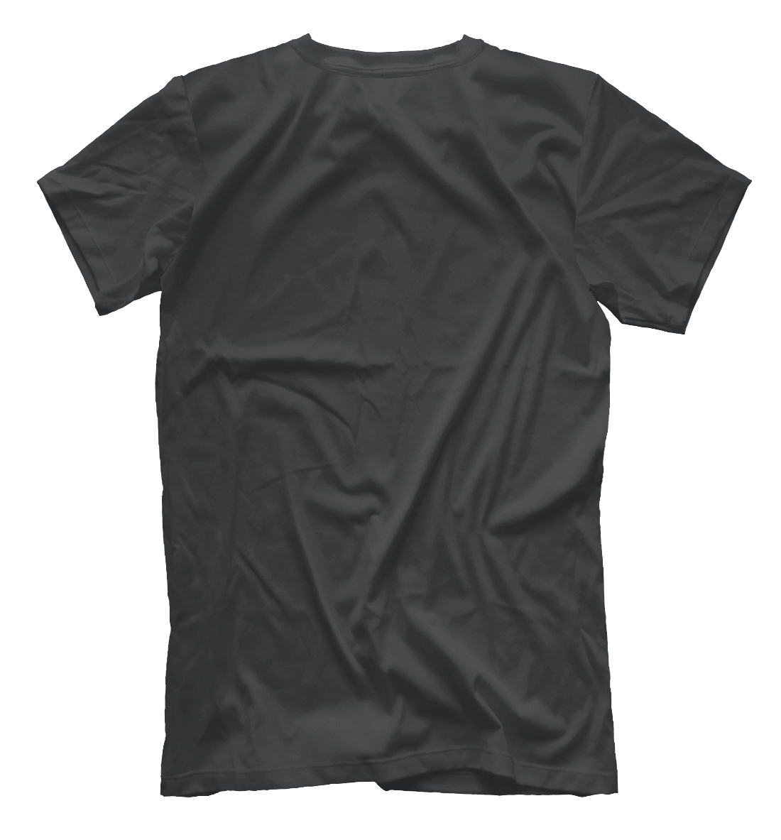 Мужская футболка с принтом Пиксель Арт  - фото 2-спина