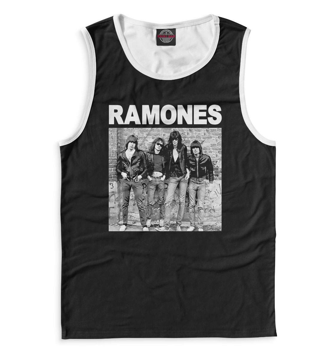 Мужская майка с принтом Ramones - Ramones