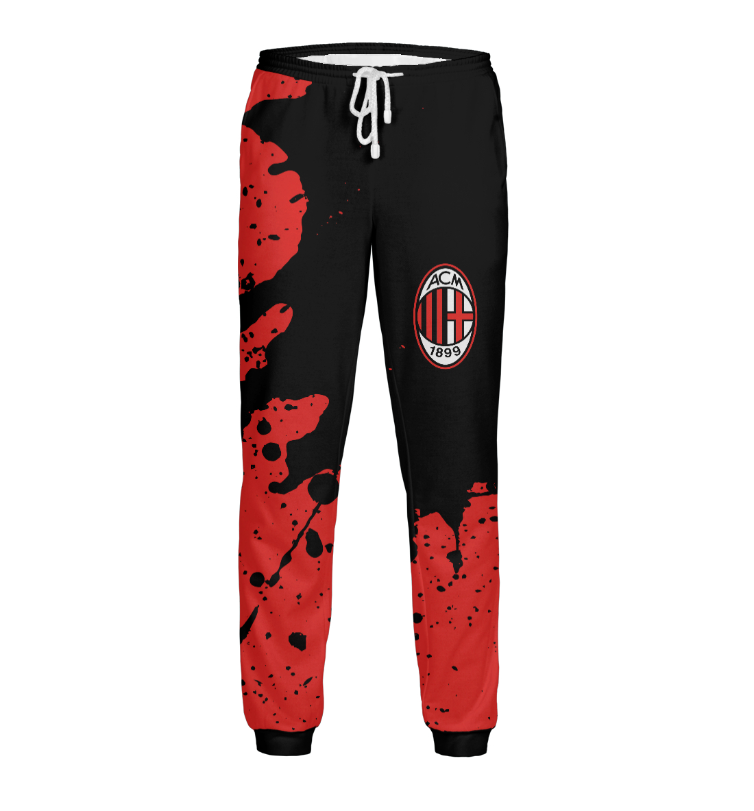 Мужские спортивные штаны с принтом AC Milan / Милан