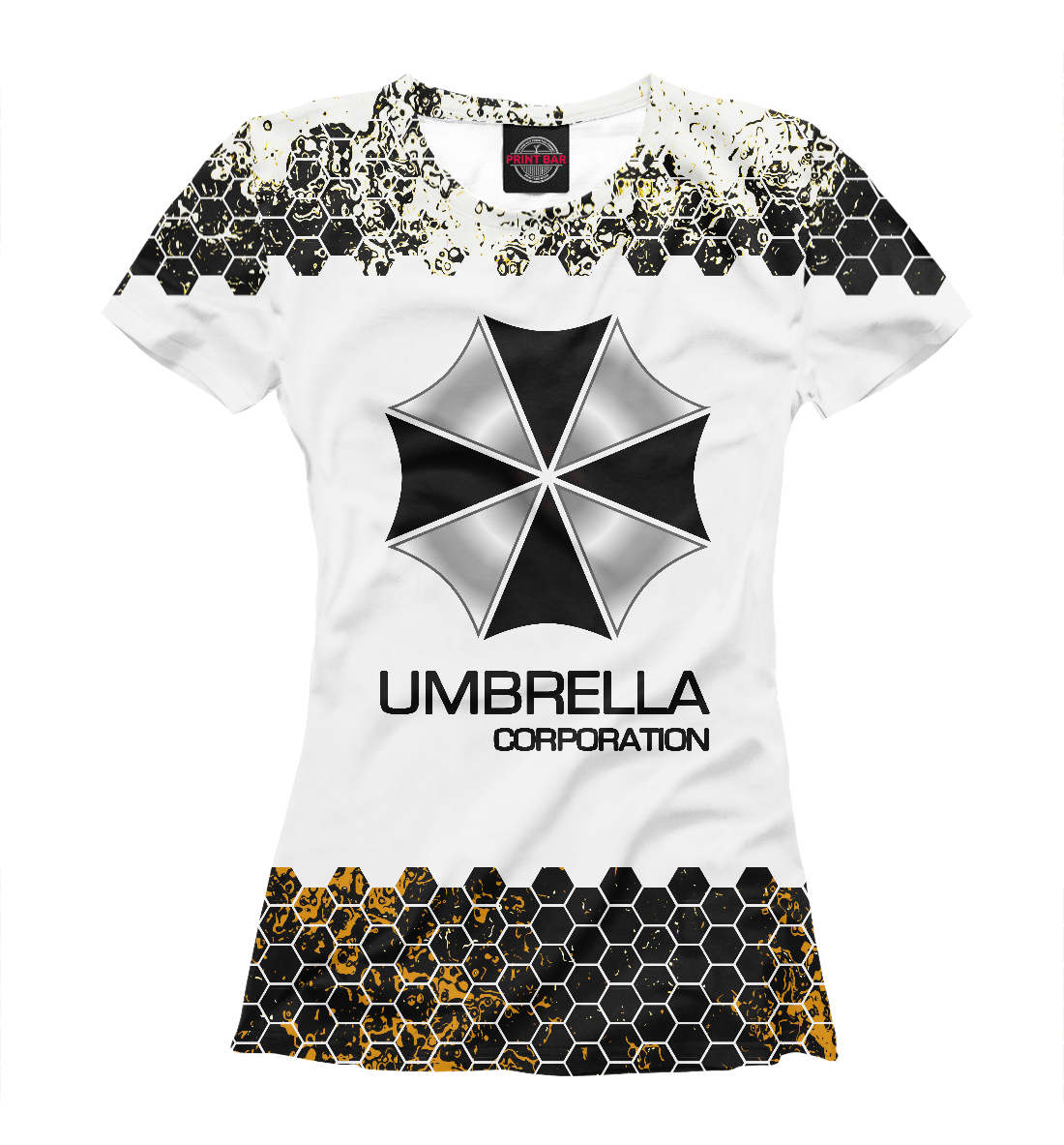 Женская футболка с принтом Umbrella Corp | Serial
