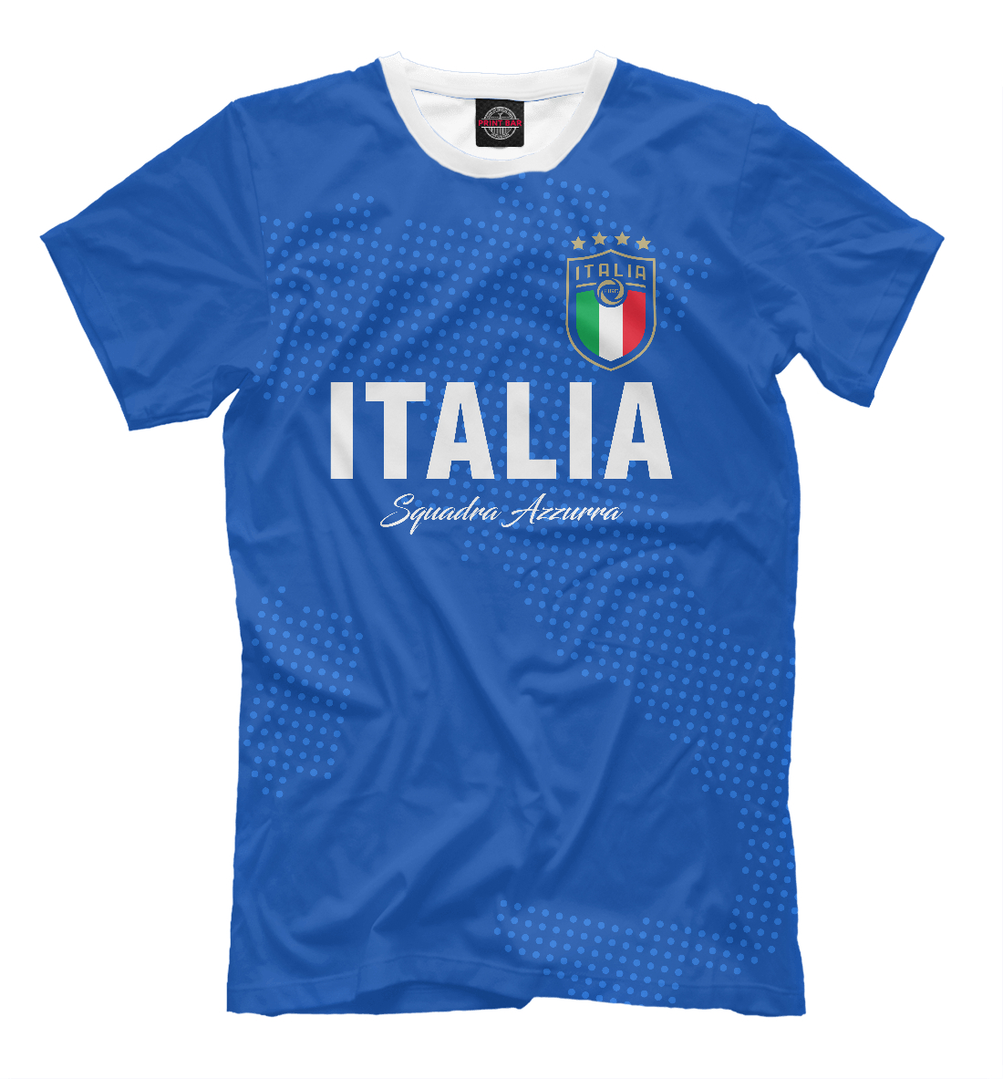 Мужская футболка с принтом Италия