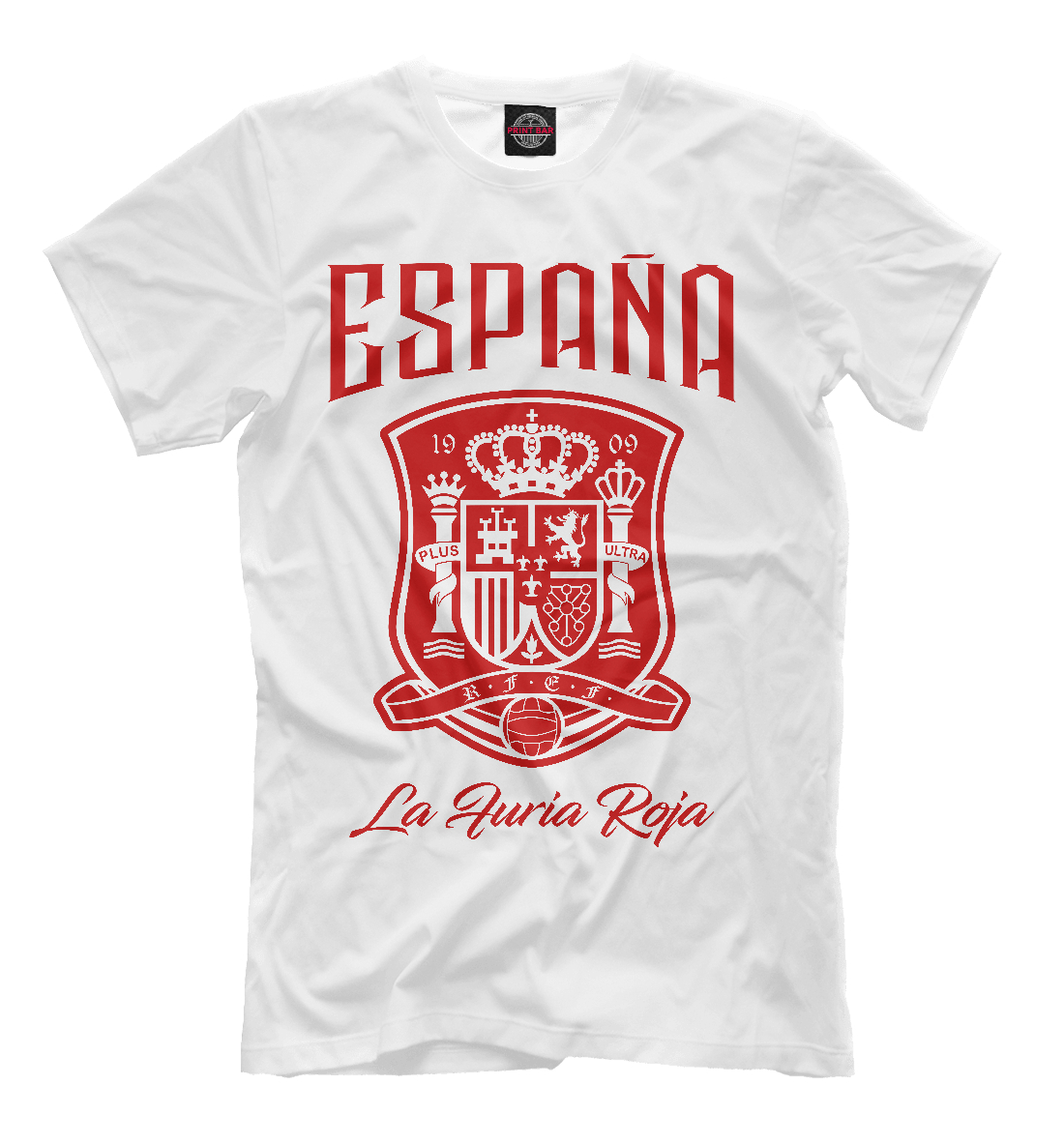 Женская футболка с принтом Испания