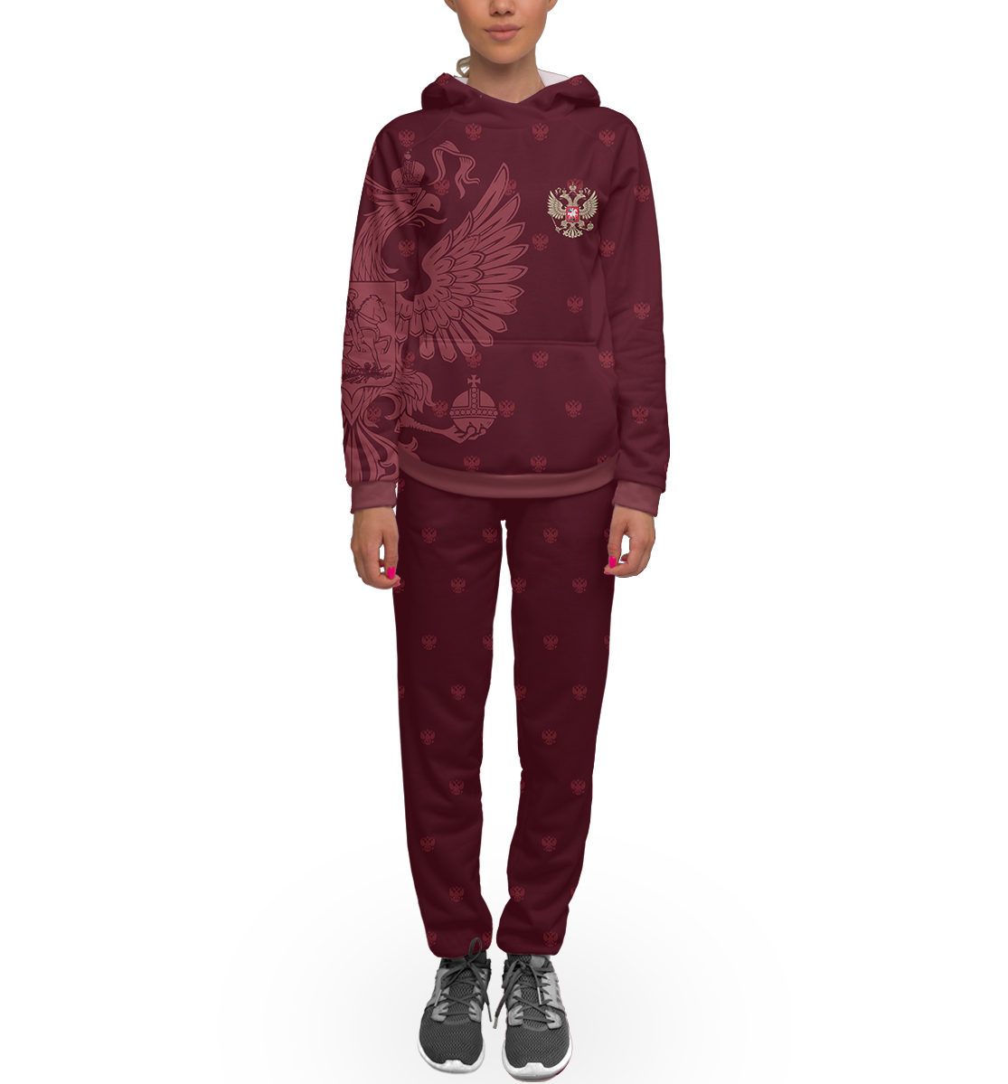Купить Спортивный Костюм Женский Россия С Гербом