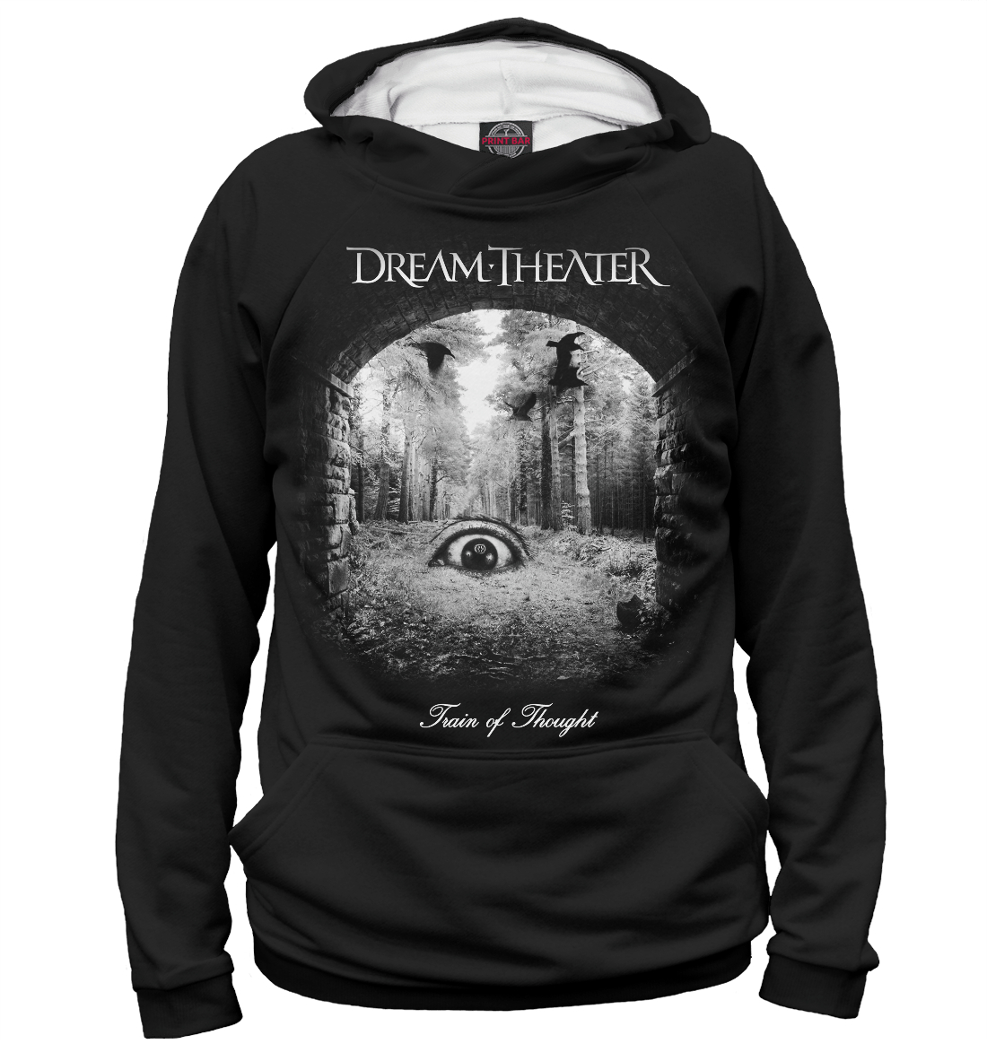 Женское худи с принтом Dream Theater