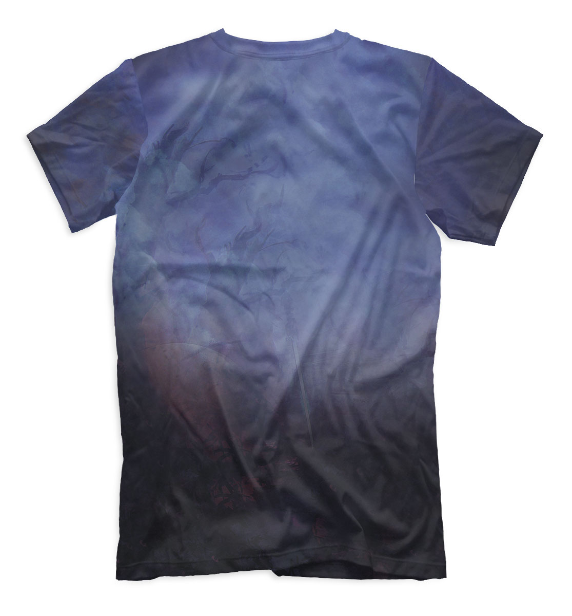 Мужская футболка с принтом Neverwinter  - фото 2-спина