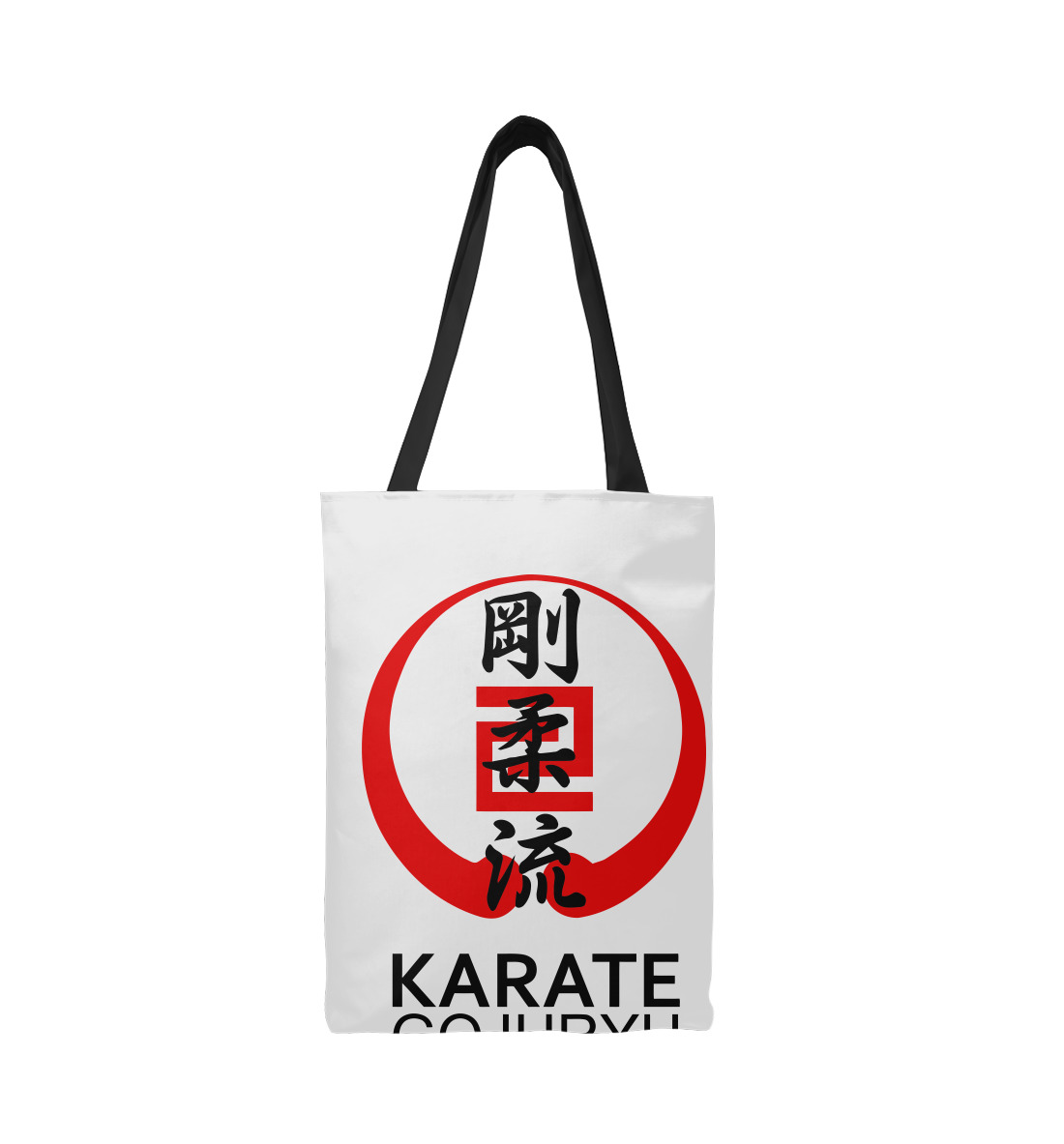 Сумка-шоппер с принтом Karate Gojuryu