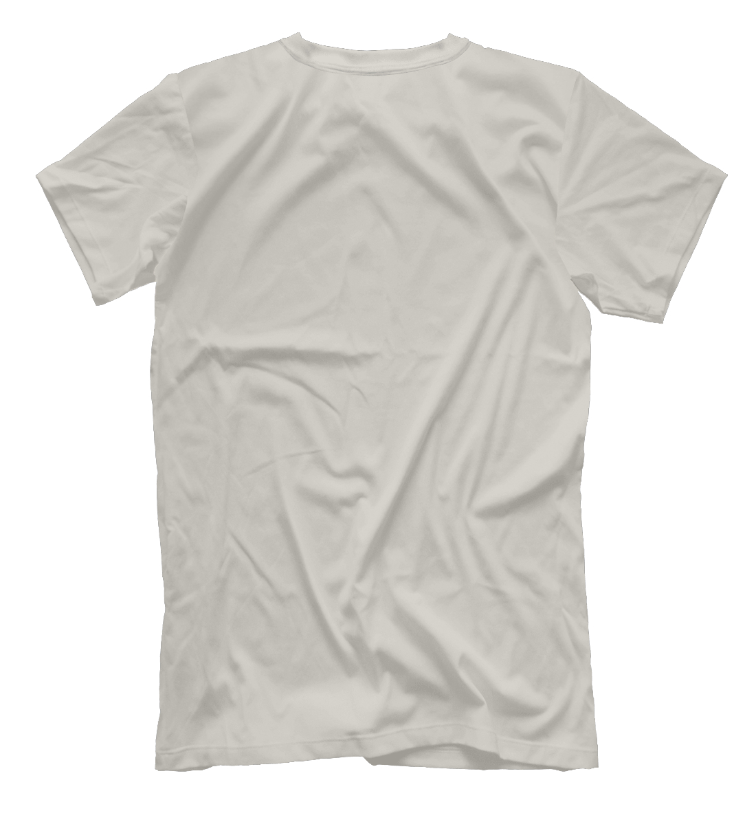 Мужская футболка с принтом Роджер  - фото 2-спина