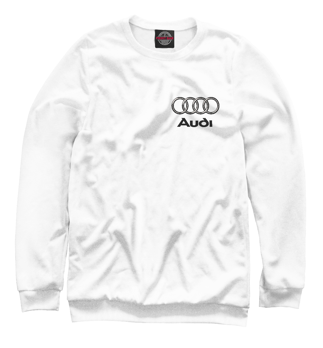 Мужской свитшот с принтом Audi