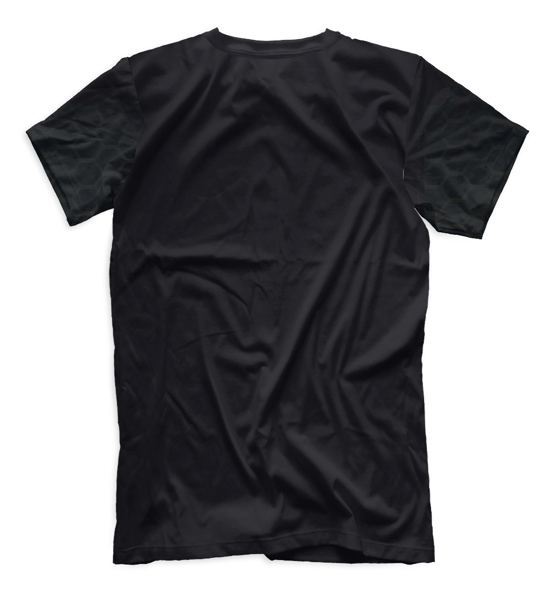 Мужская футболка с принтом Греко римская борьба  - фото 2-спина