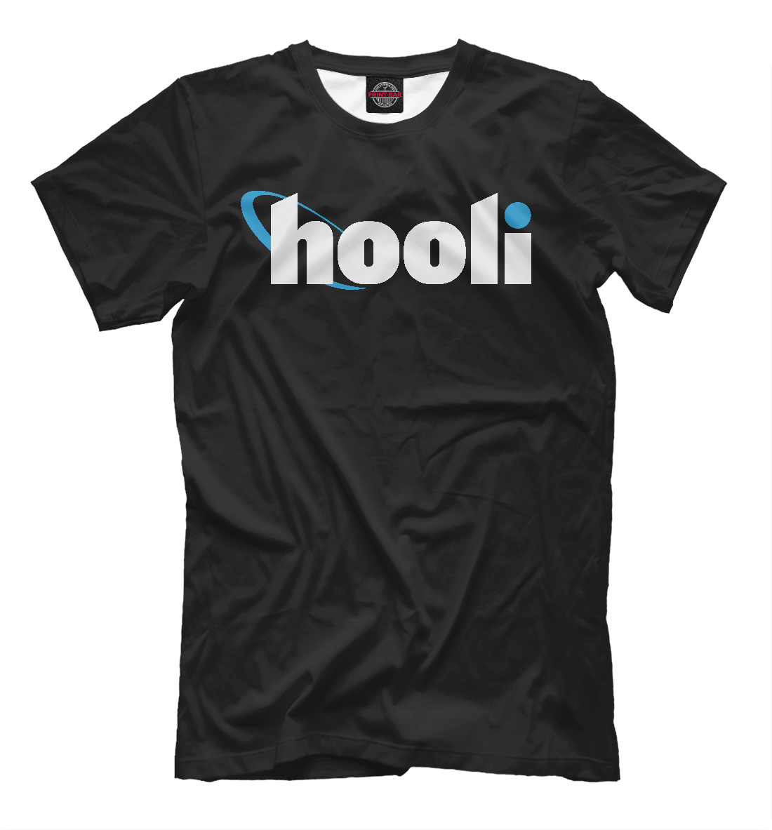 Мужская футболка с принтом Hooli