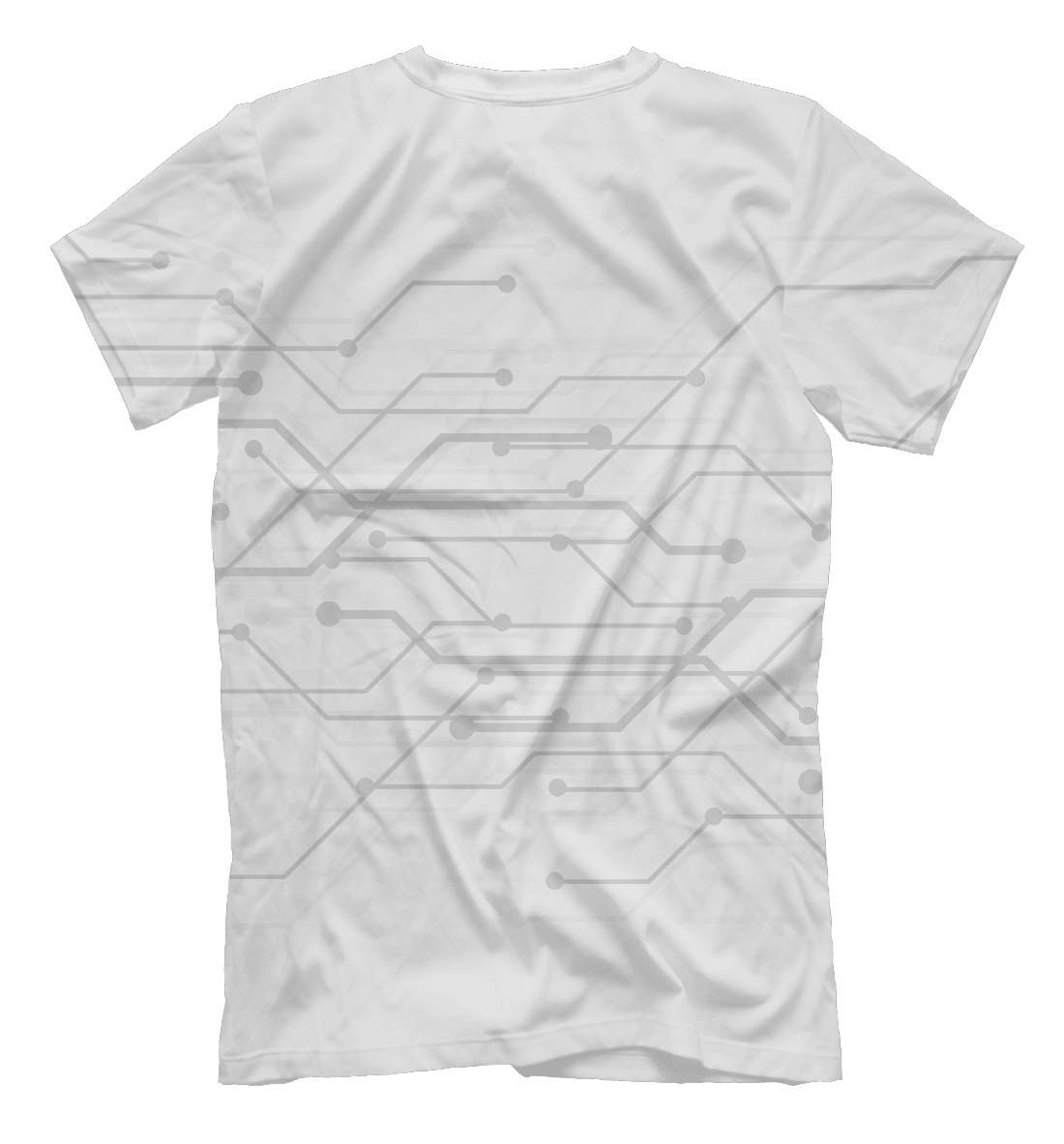 Мужская футболка с принтом NieR: Automata  - фото 2-спина
