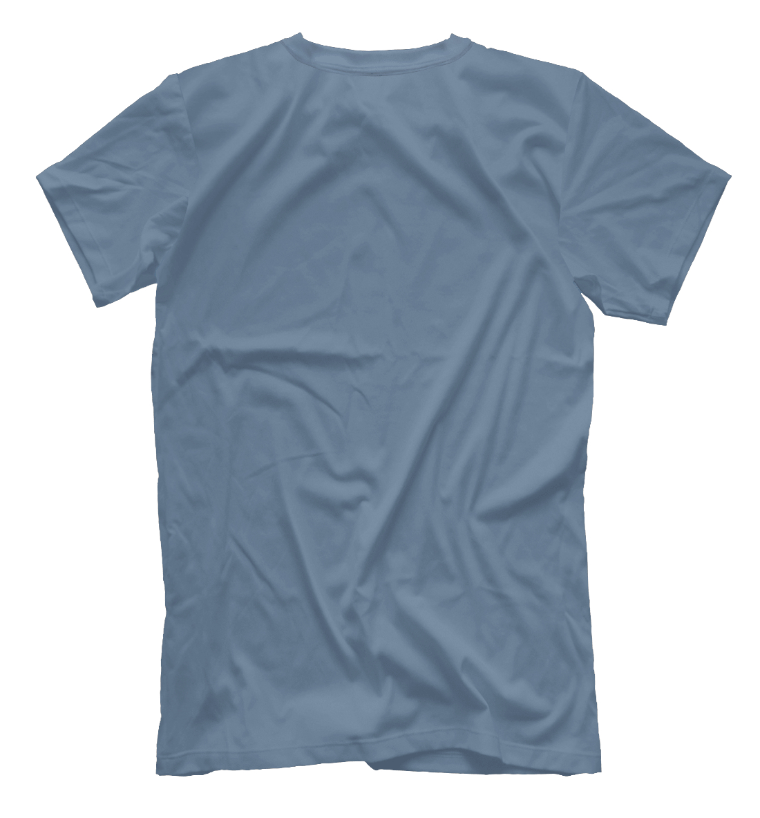 Мужская футболка с принтом Адреналин  - фото 2-спина