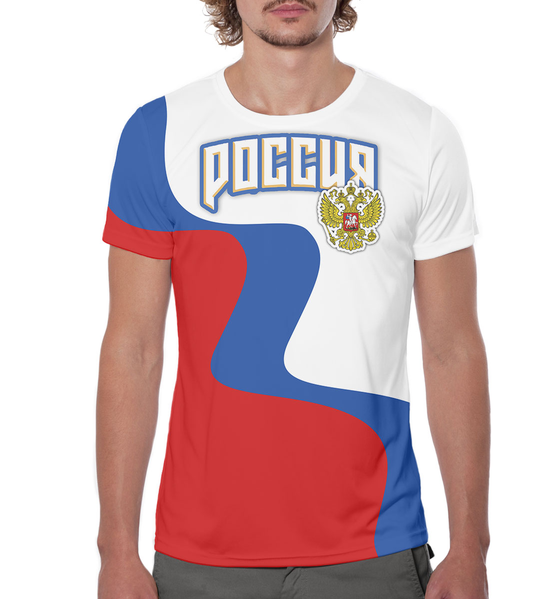Мужская футболка Сборная России (коллекции Болеем за наших) за 1599 ...