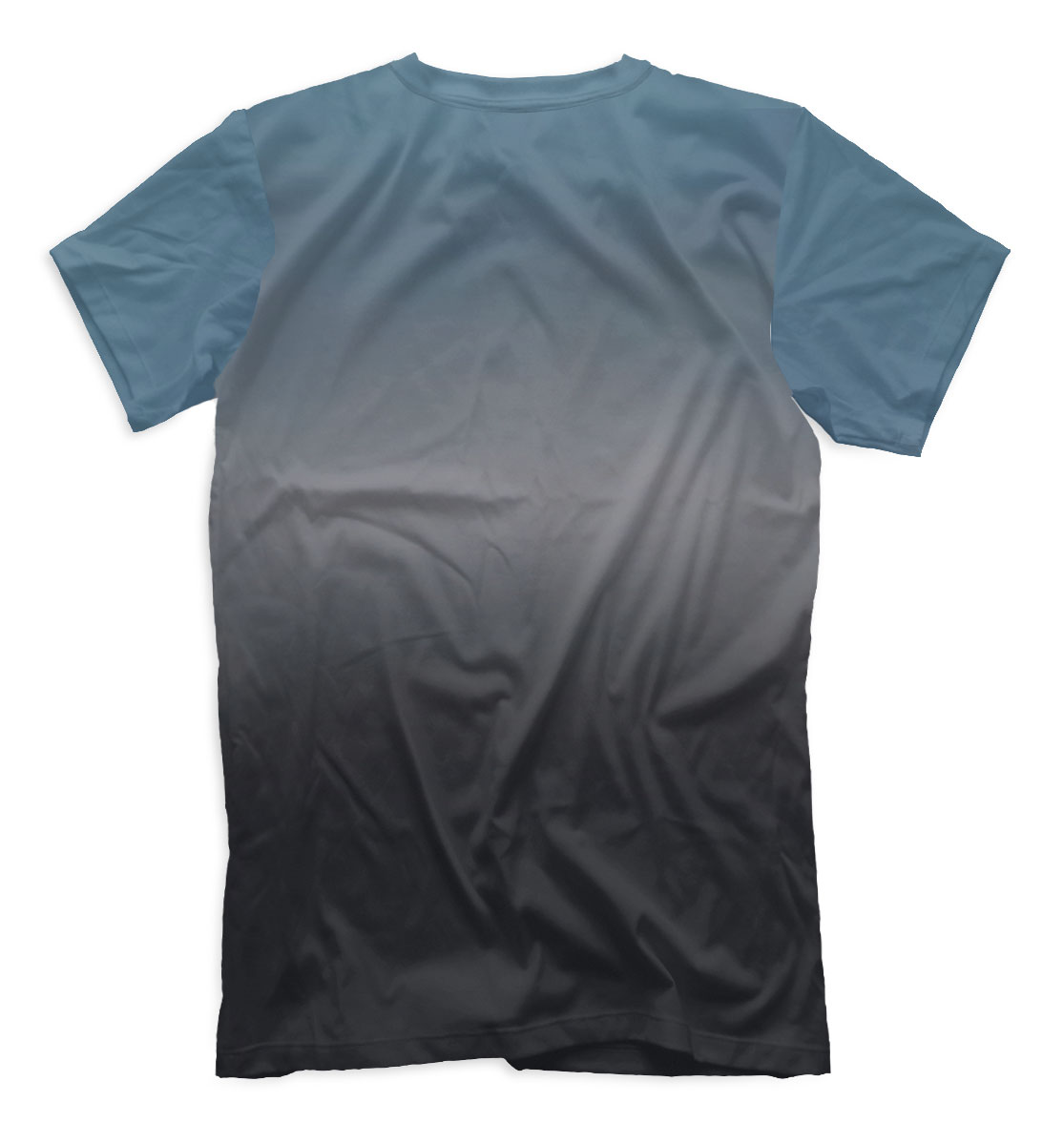 Мужская футболка с принтом Warframe  - фото 2-спина