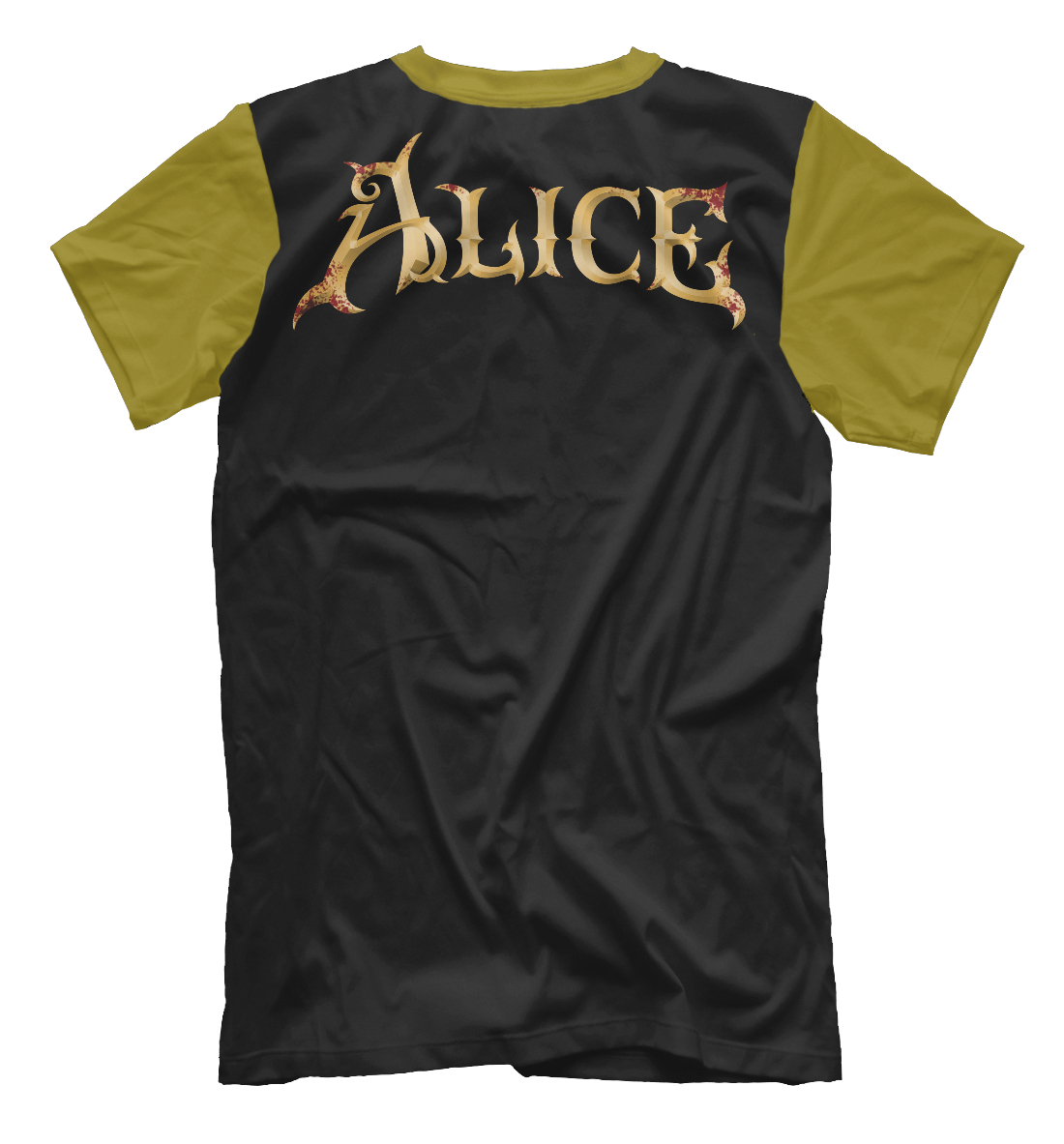Женская футболка с принтом Alice madness returns  - фото 2-спина