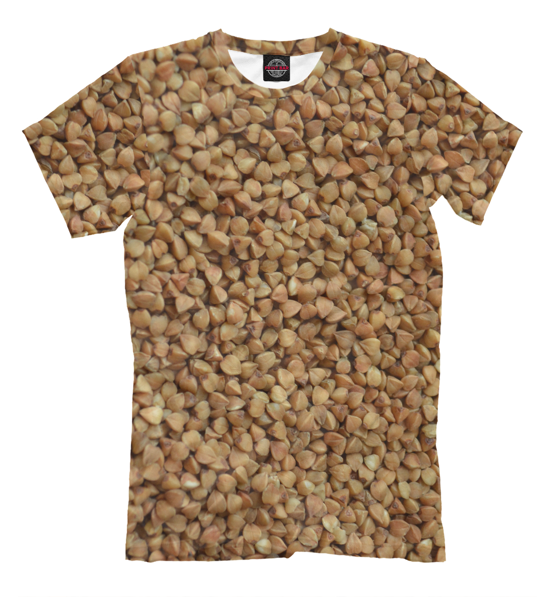 Мужская футболка Гречневая гречка (коллекции Еда) за 1499 ₽ купить в  интернет-магазине Print Bar (EDA-370720) ✌