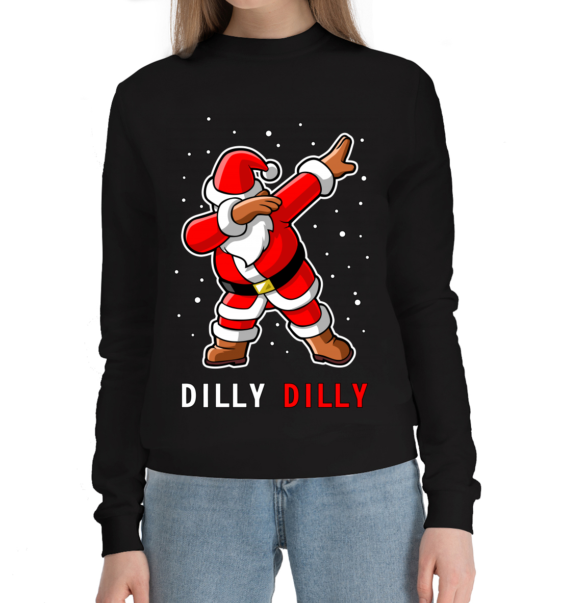 Женский Хлопковый свитшот с принтом Dilly Dilly, артикул DMZ-605043-hsw-1mp