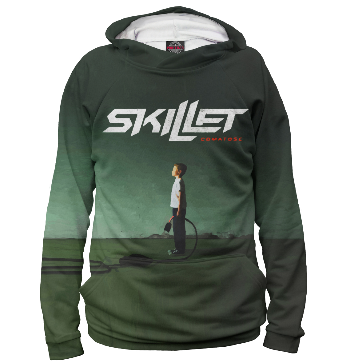 Мужское худи Skillet (Skillet) за 2999 ₽ на заказ с принтом надписью купить  в Print Bar (SKL-797554) ✌