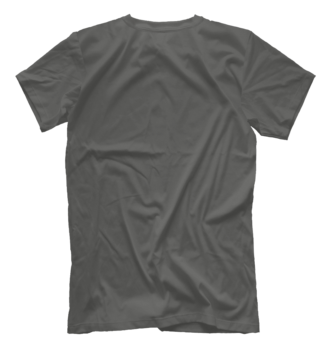 Мужская футболка с принтом Питбуль  - фото 2-спина