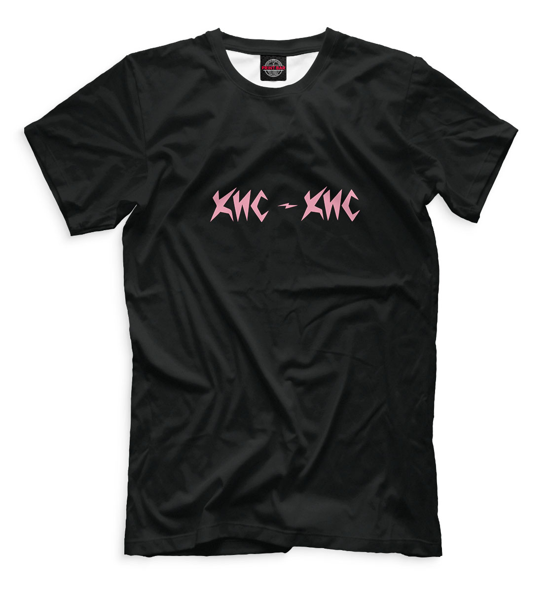 Женская футболка с принтом Кис-Кис
