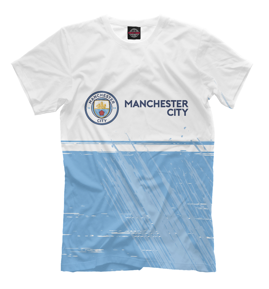 Мужская футболка с принтом Manchester City