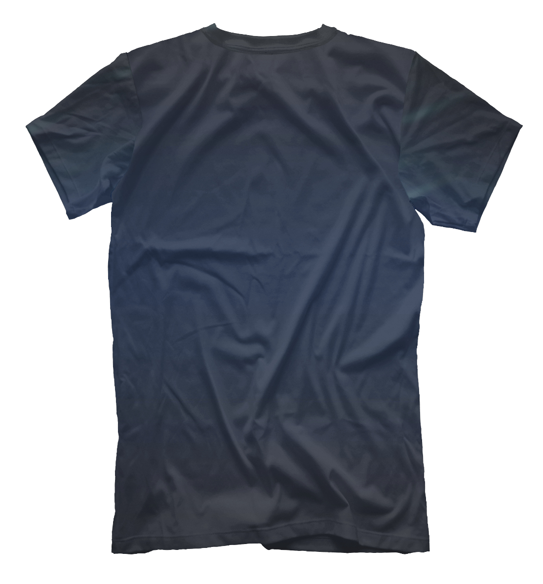 Мужская футболка с принтом Андрей свободен  - фото 2-спина