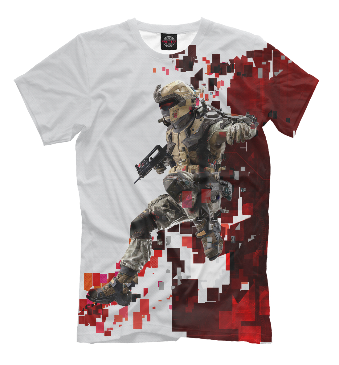 Al action. Red Pixel. Red Pixel Skin.