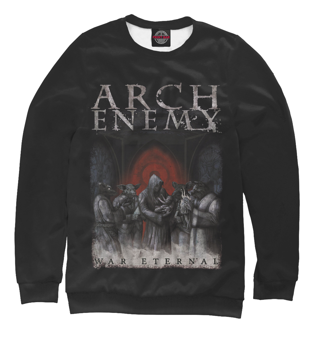 Мужской свитшот с принтом Arch Enemy